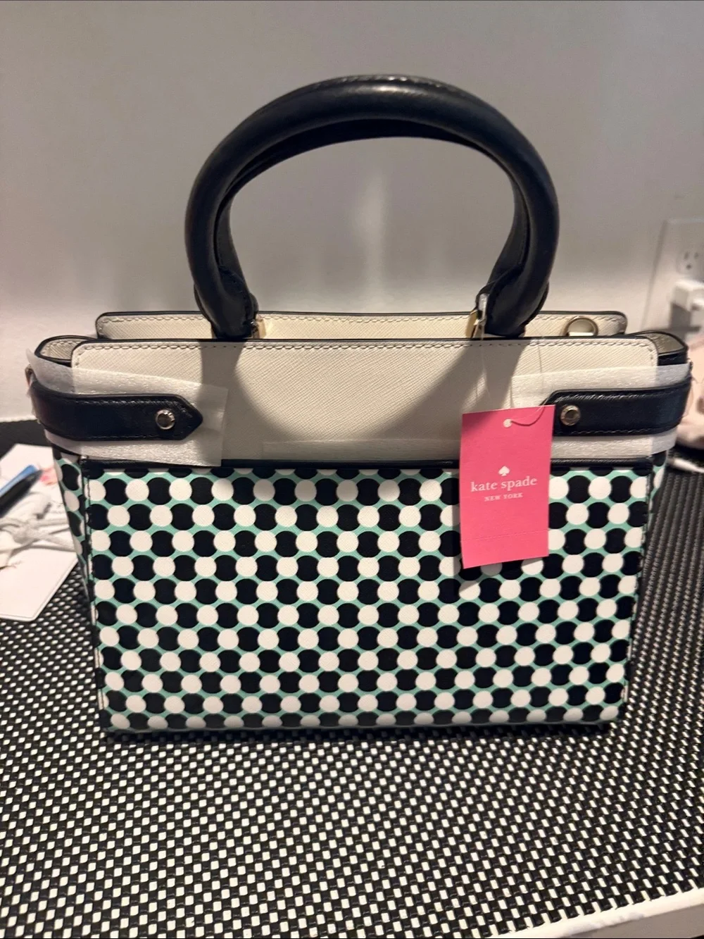 kate spade pattern satchel